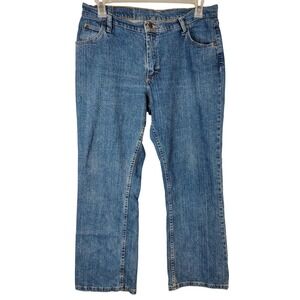 Wrangler Womens SZ 12 Wrangler Blues Jeans Blue Cotton Blend Gorpcore Western